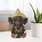 Sitzende Ganesha-Figur aus Polyresin, 11,5 cm