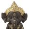 Sitzende Ganesha-Figur aus Polyresin, 11,5 cm