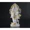 Ganesha-Figur aus transparentem Polymer, 21,5 cm