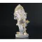 Ganesha-Figur aus transparentem Polymer, 21,5 cm