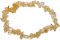 Armband aus Natursteinen, Citrin, 18 cm