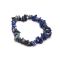 Armband aus Natursteinen, Lapislazuli, 18 cm
