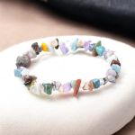 Armband aus Natursteinen, Sortiment, 18 cm