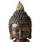Meditierender Baby-Buddha in Grün, 14 cm