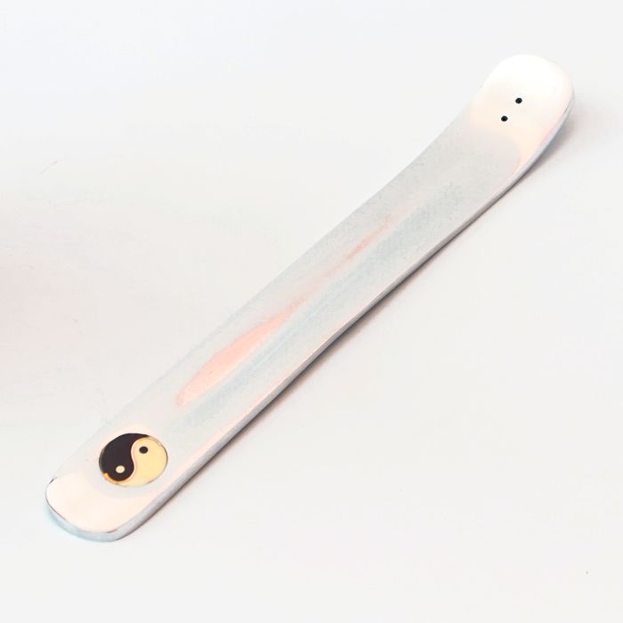 Yin Yang Räucherstäbchenständer aus Aluminium